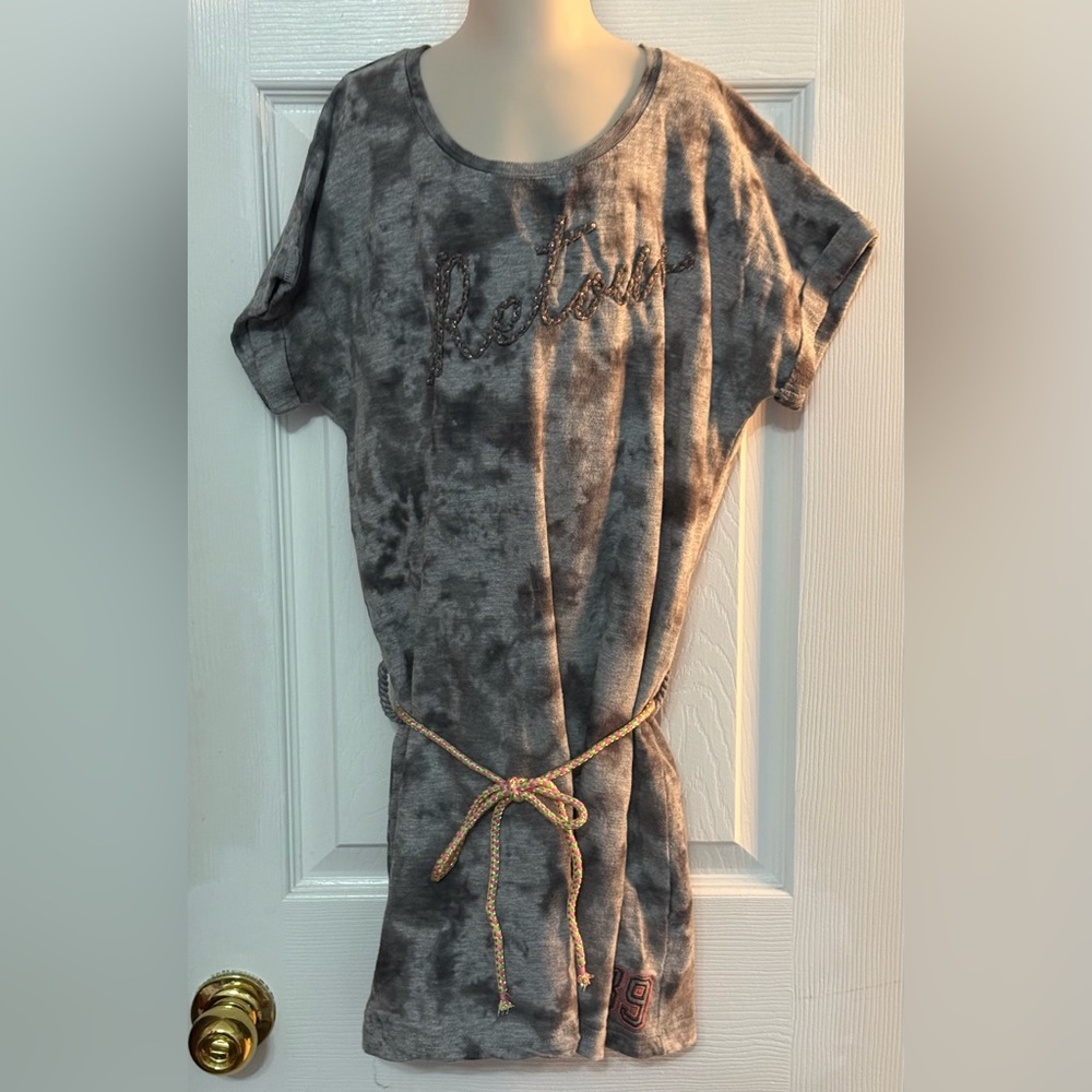 Retour Grey Tie Dye Dress Sz 16